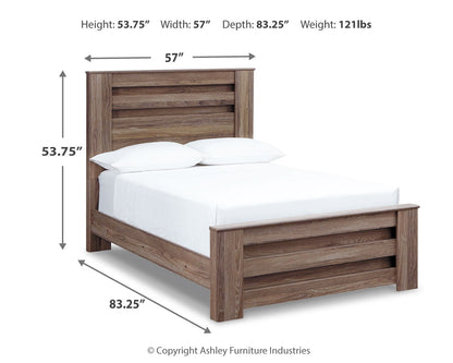 Zelen Full Panel Bed