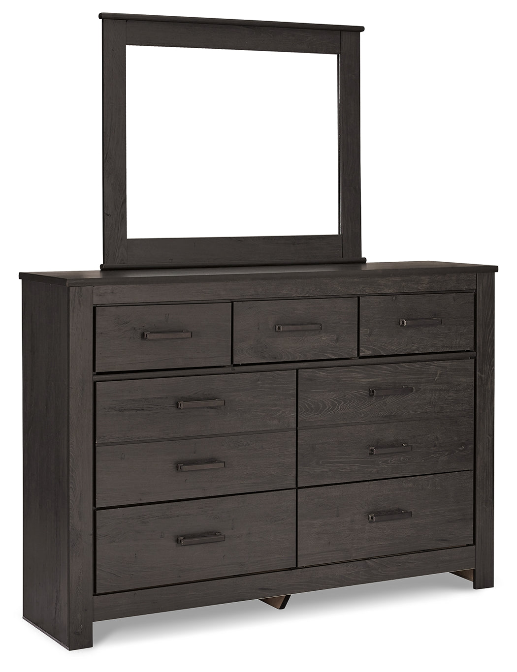 Brinxton Queen Panel Bed, Dresser, Mirror, Chest and 2 Nightstands