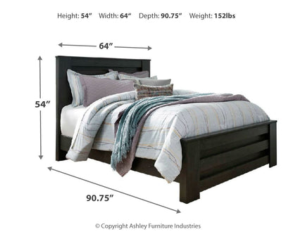 Brinxton Queen Panel Bed, Dresser and Mirror
