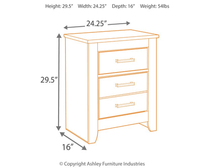 Brinxton King Panel Bed, Dresser, Mirror and Nightstand