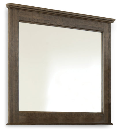 Juararo King Poster Bed, Dresser, Mirror and 2 Nightstands