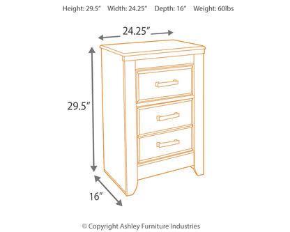 Juararo King Poster Bed, Chest and 2 Nightstands