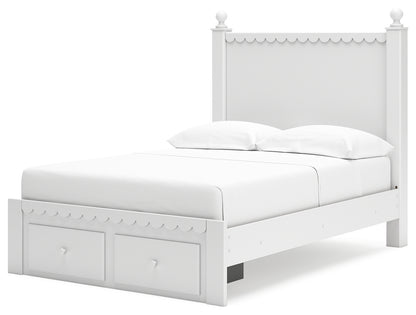 Mollviney Full Panel Storage Bed