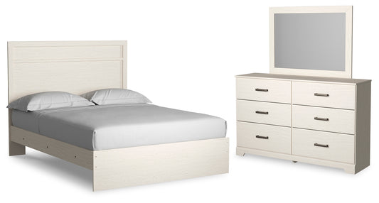 Stelsie Queen Panel Bed, Dresser and Mirror