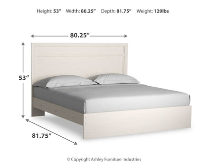 Stelsie King Panel Bed, Chest and Nightstand