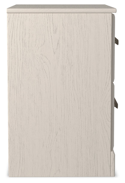 Stelsie King Panel Bed, Dresser, Mirror and Nightstand