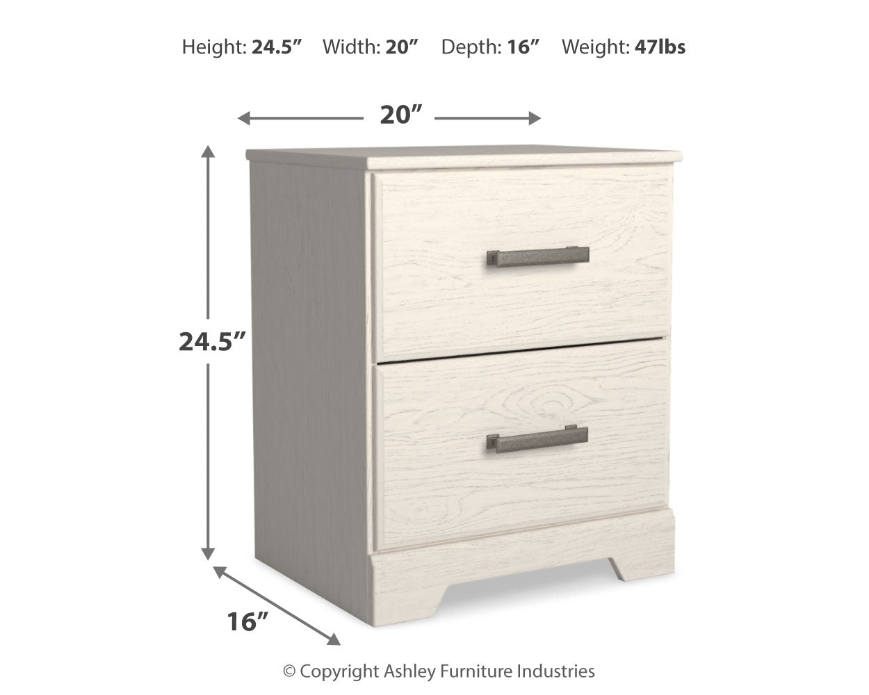 Stelsie King Panel Bed, Chest and Nightstand