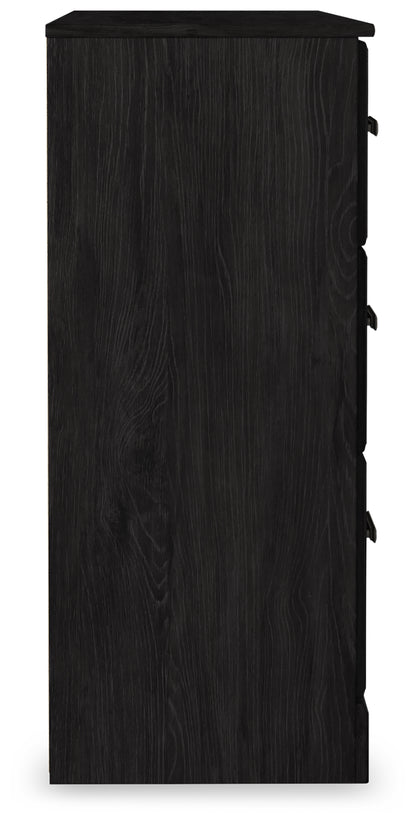 Belachime King Panel Bed, Dresser, Chest and 2 Nightstands