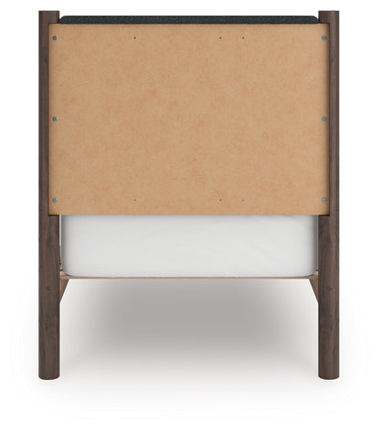 Pamytta Twin Upholstered Panel Platform Bed