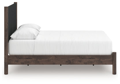 Pamytta Queen Upholstered Panel Platform Bed