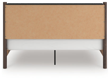 Pamytta King Upholstered Panel Platform Bed