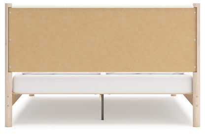 Cadmori King Upholstered Panel Bed
