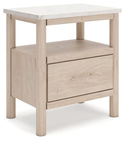 Cadmori Queen Panel Bed, Dresser, Mirror and Nightstand