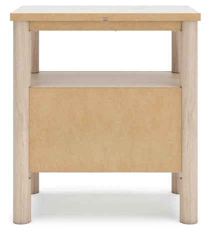 Cadmori Queen Panel Bed, Dresser, Mirror and Nightstand