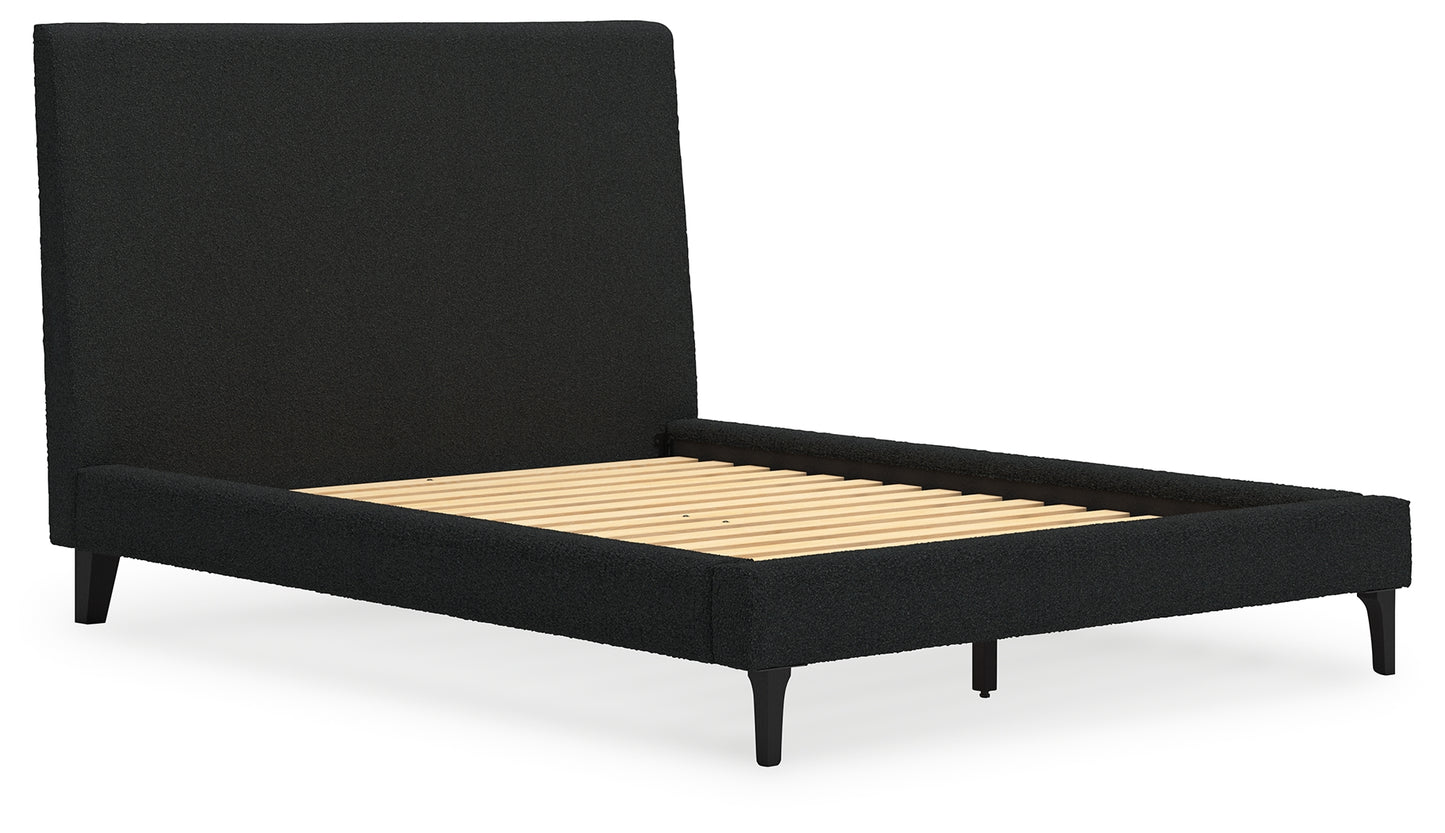 Cadmori Full Upholstered Bed with Roll Slats