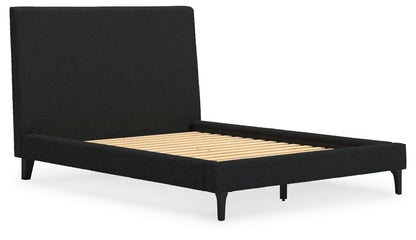 Cadmori Full Upholstered Bed with Roll Slats