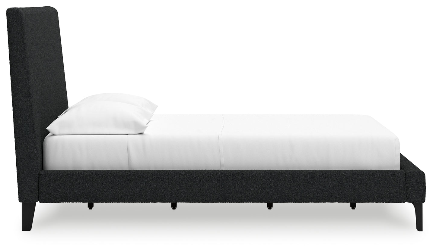 Cadmori Full Upholstered Bed with Roll Slats
