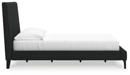 Cadmori Full Upholstered Bed with Roll Slats