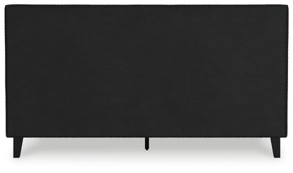 Cadmori King Upholstered Bed with Roll Slats