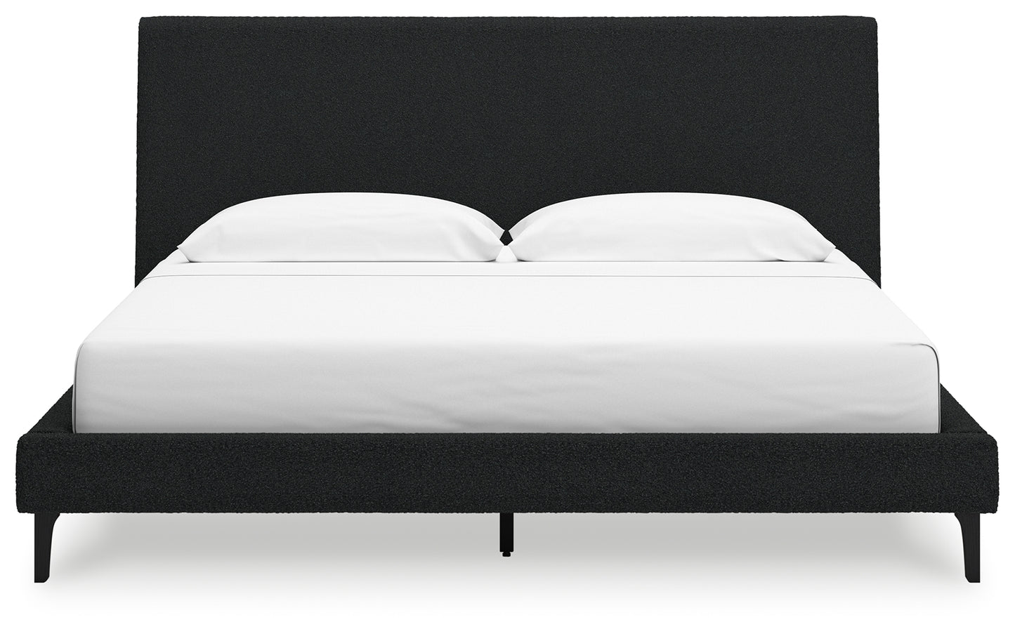 Cadmori King Upholstered Bed with Roll Slats