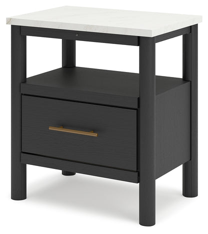 Cadmori Queen Panel Bed, Dresser, Mirror and Nightstand