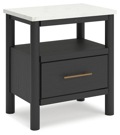 Cadmori King Panel Bed, Dresser, Mirror and Nightstand