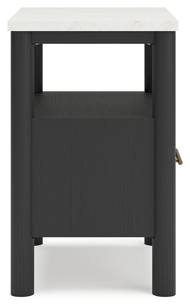 Cadmori Queen Panel Bed, Dresser, Mirror and Nightstand