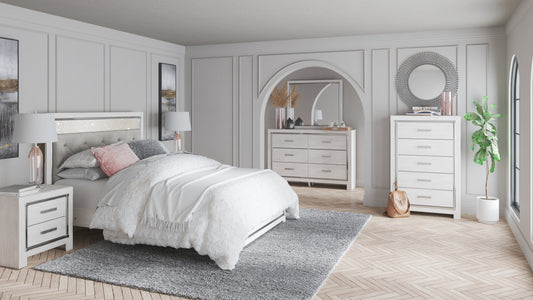 Altyra Queen Panel Bed, Dresser and Mirror