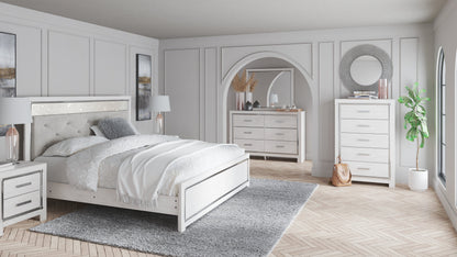 Altyra King Panel Bed, Dresser and Mirror