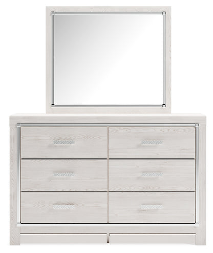 Altyra Queen Panel Storage Bed, Dresser, Mirror and Chest