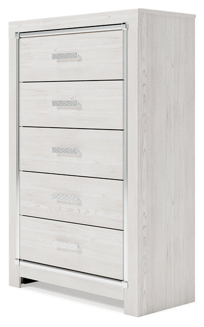 Altyra King Storage Bed, Chest and Nightstand