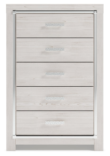 Altyra Queen Panel Bed, Dresser and Chest