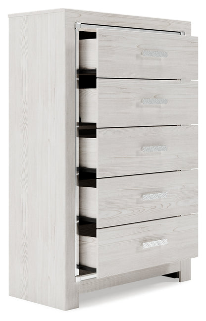 Altyra Queen Panel Bed, Dresser and Chest