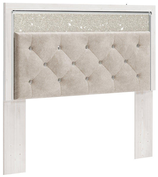 Altyra Queen Upholstered Panel Headboard