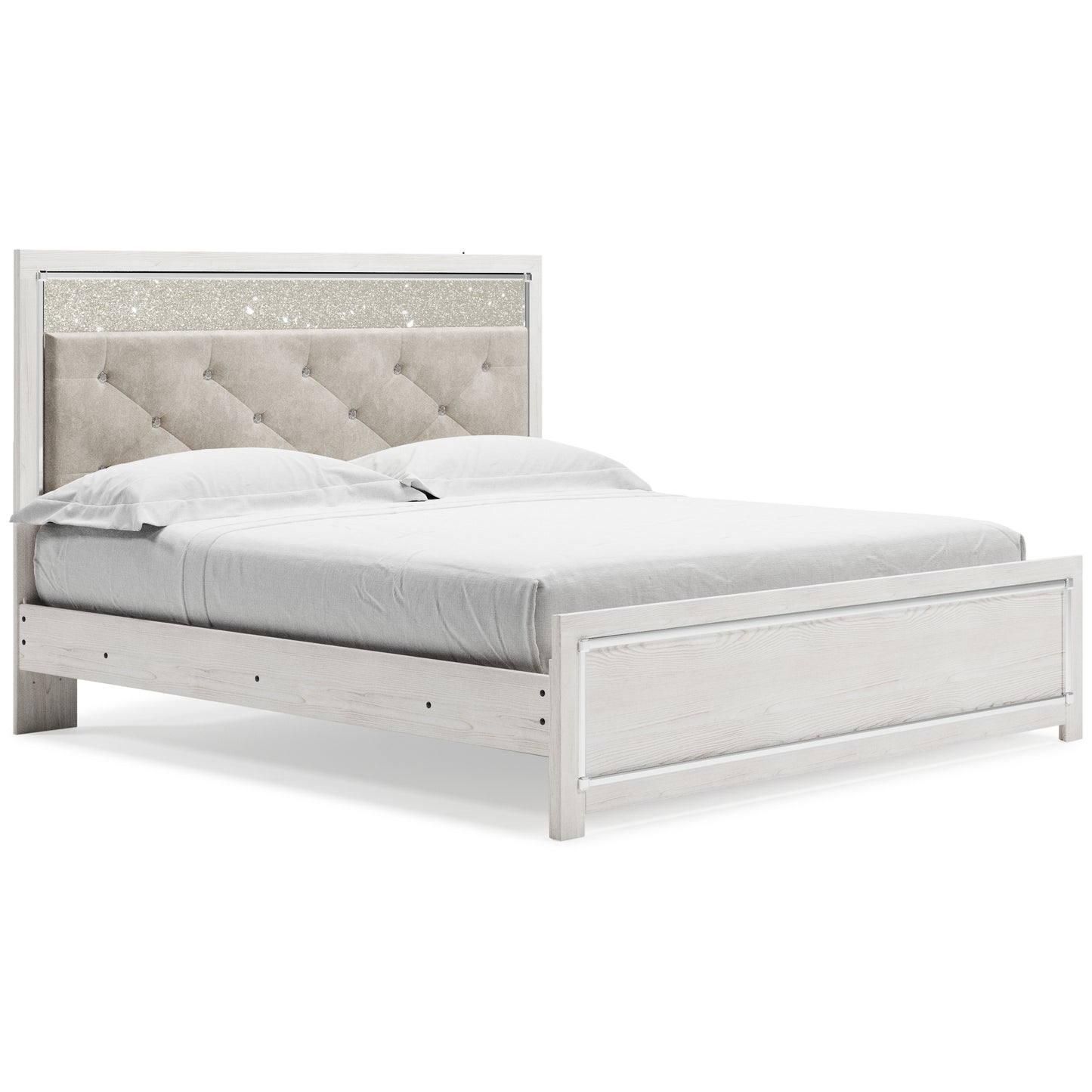 Altyra King Panel Bed, Dresser and Mirror