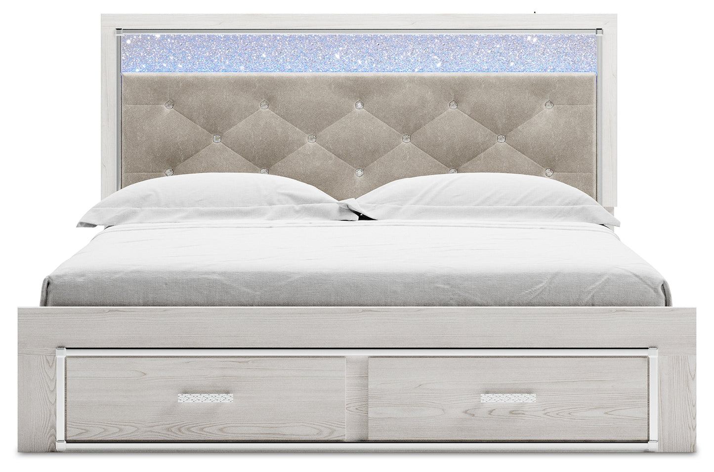 Altyra King Storage Bed, Dresser, Mirror and 2 Chests