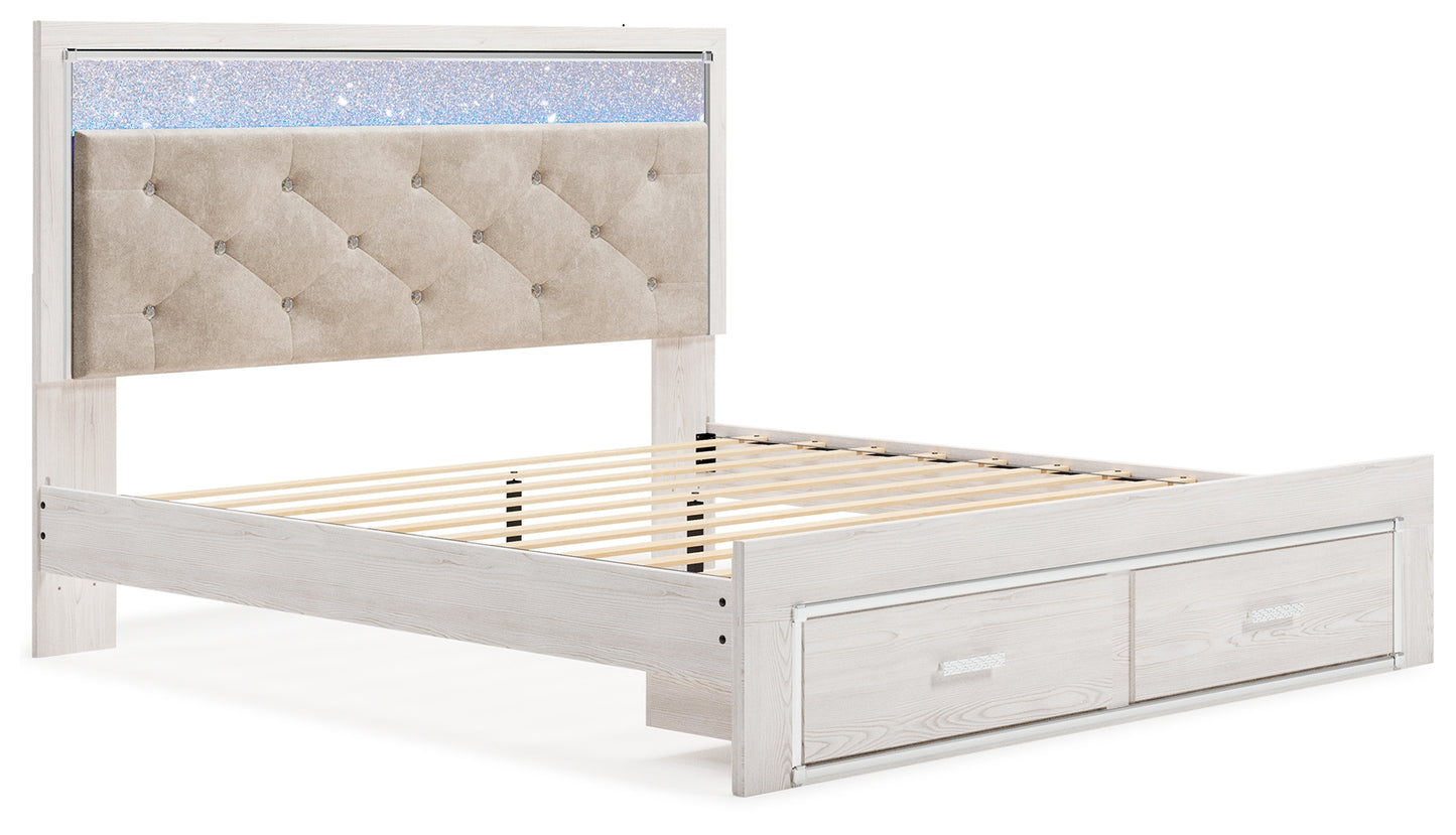 Altyra King Storage Bed, Chest and Nightstand