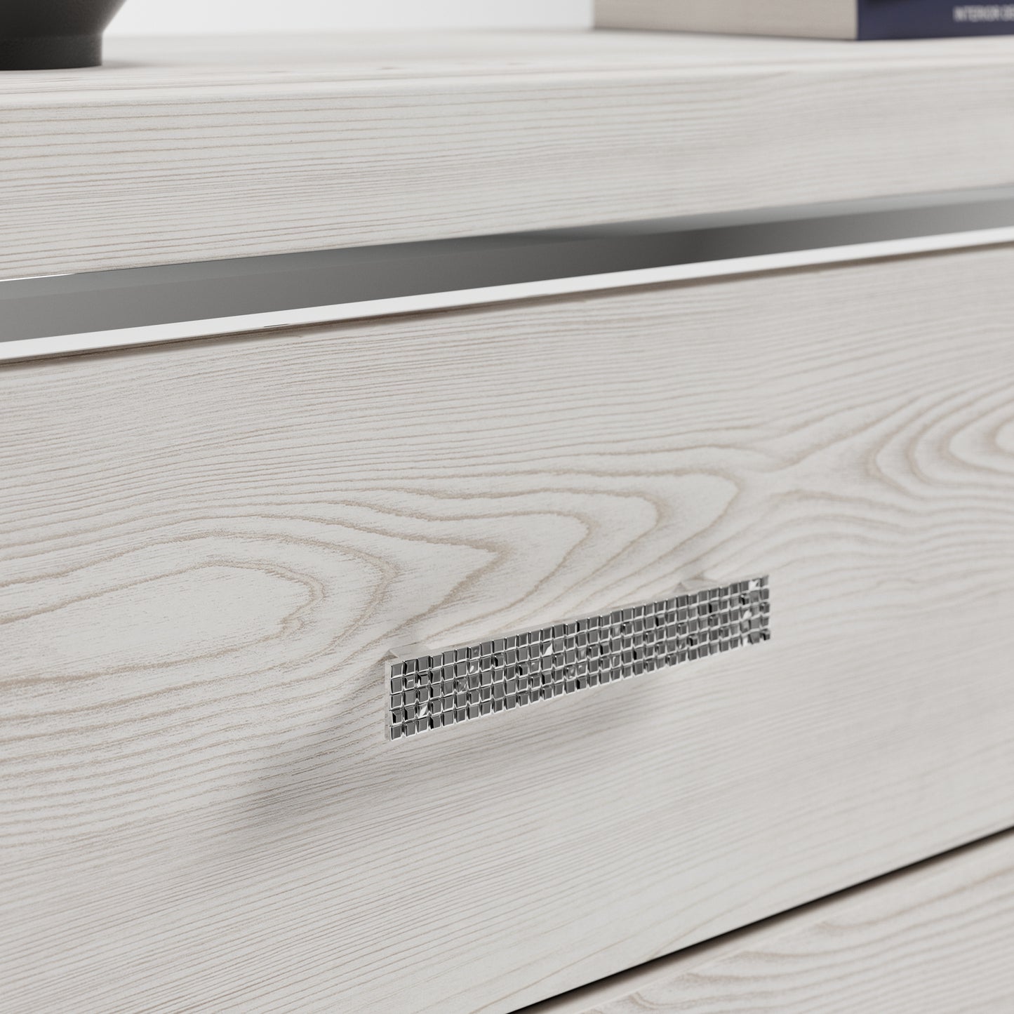 Altyra King Panel Bed, Dresser, Mirror, Chest and Nightstand