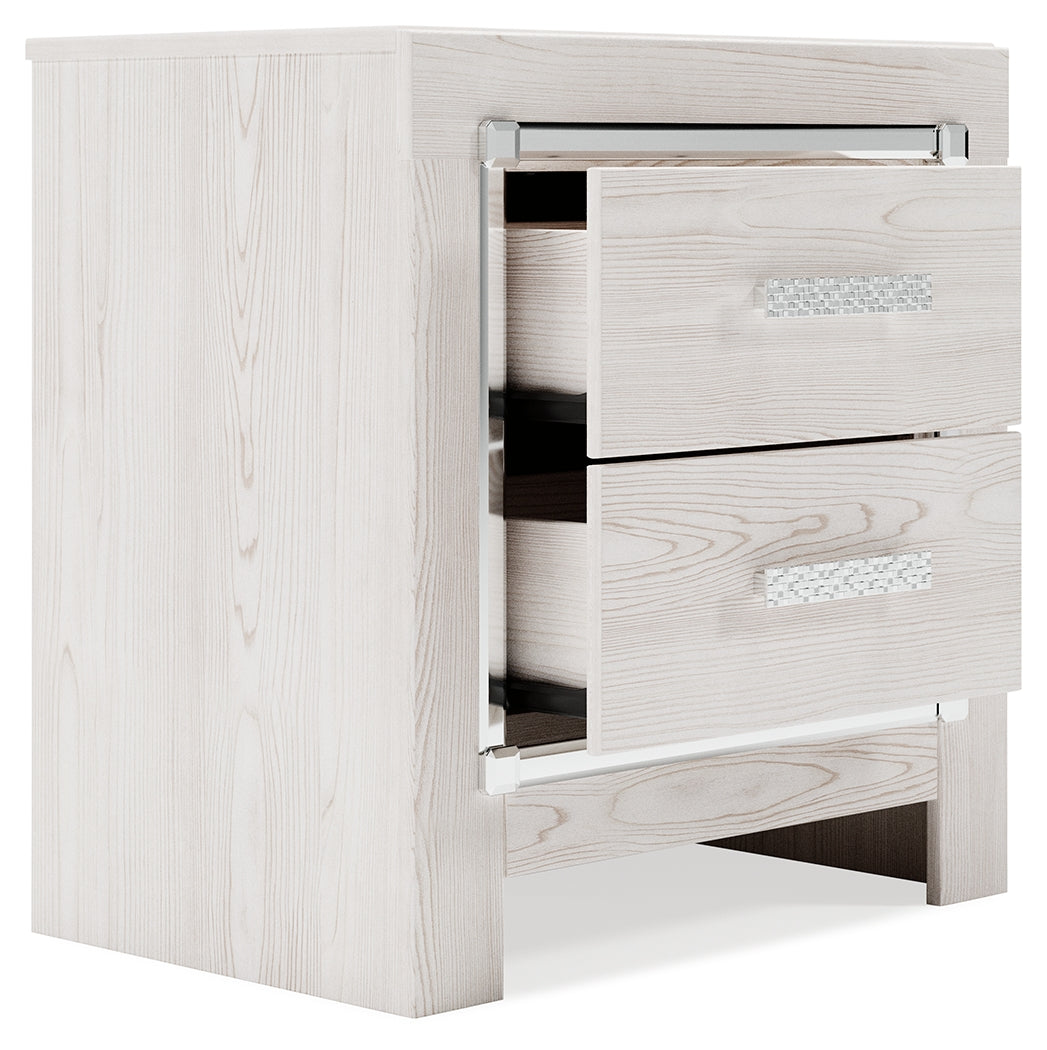 Altyra Full Panel Bed, Dresser, Mirror and Nightstand