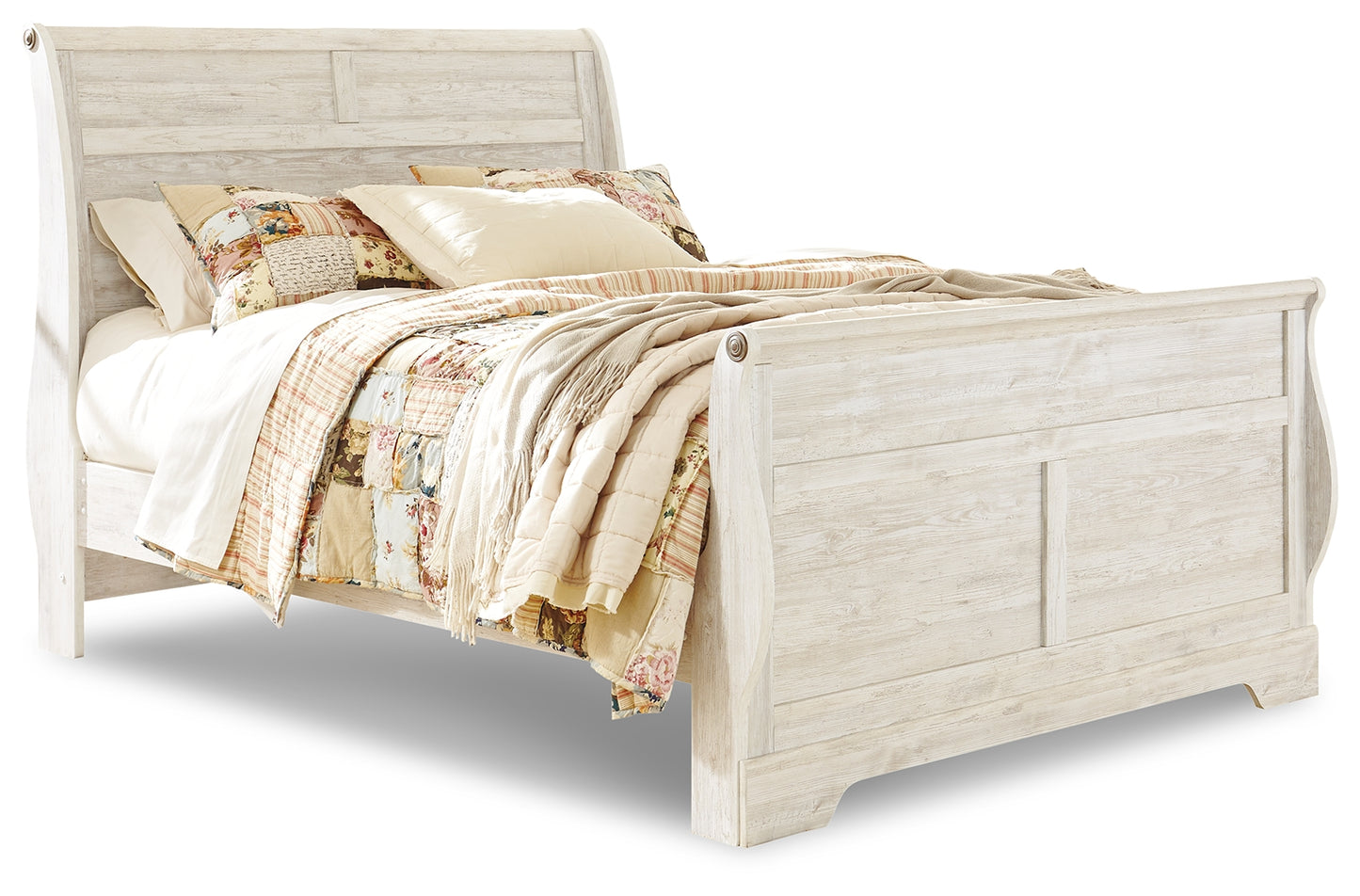 Willowton Queen Sleigh Bed