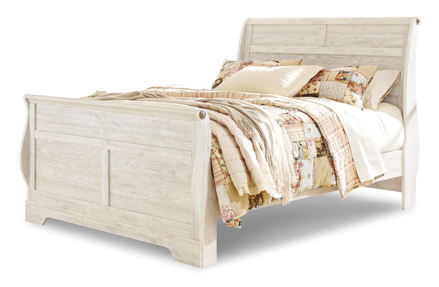 Willowton Queen Sleigh Bed