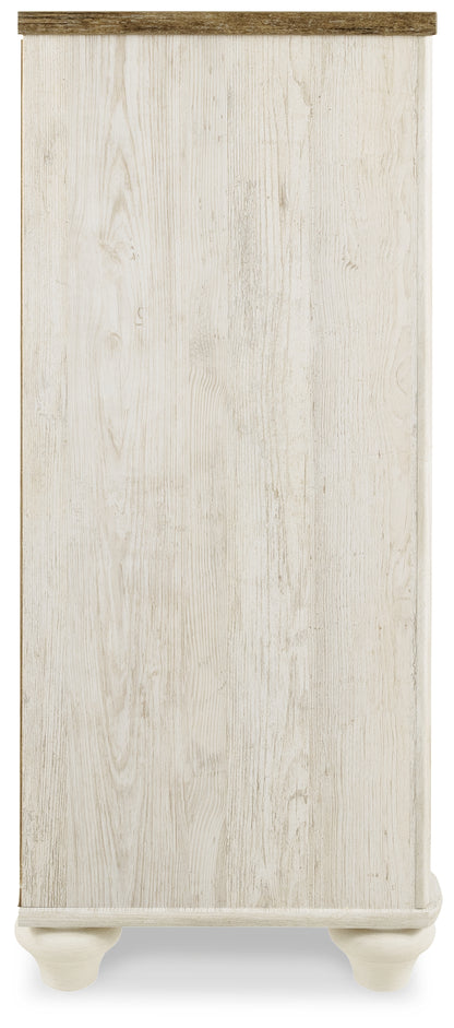 Willowton Queen Sleigh Bed and Dresser