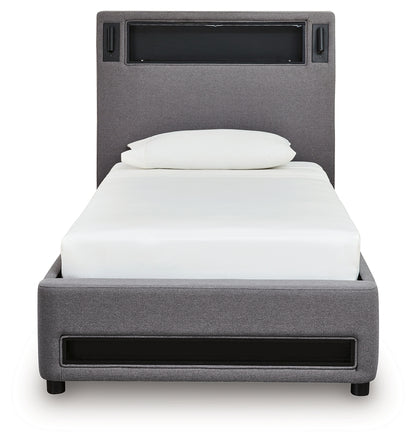 Verishaw Twin Upholstered Bed