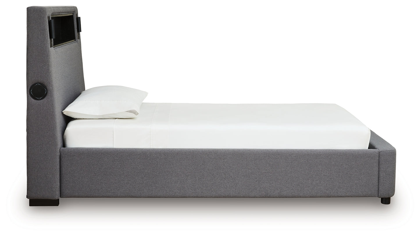 Verishaw Twin Upholstered Bed