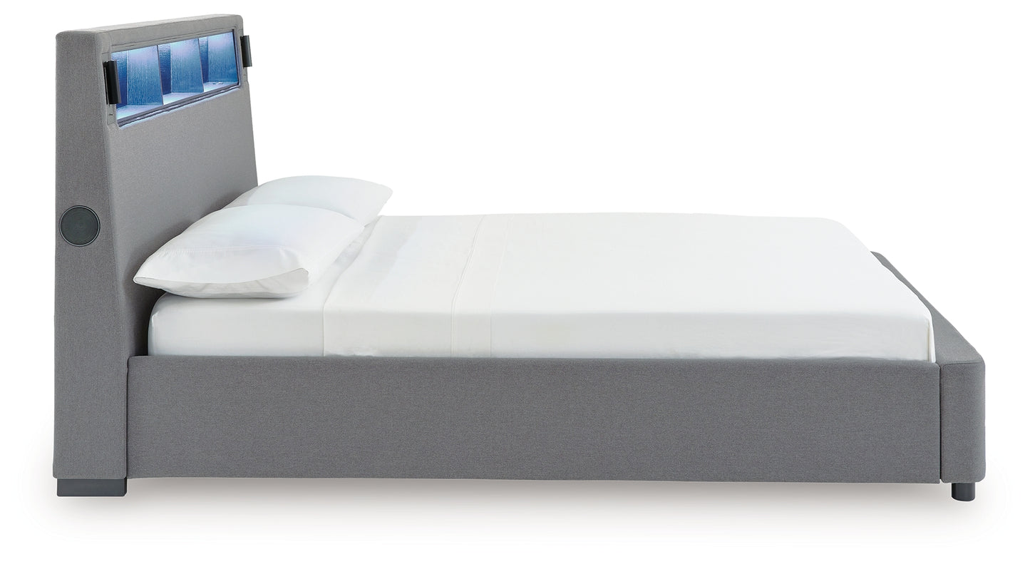 Verishaw California King Upholstered Bed