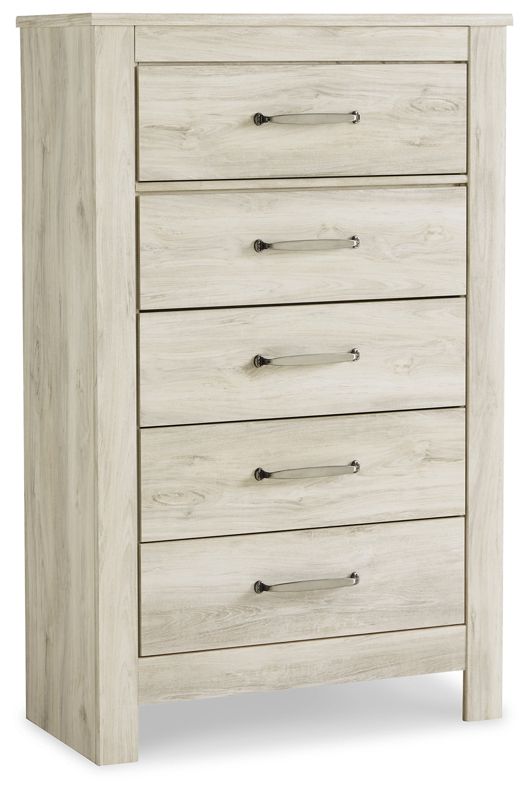 Bellaby King Storage Bed, Dresser, Mirror, Chest and 2 Nightstands