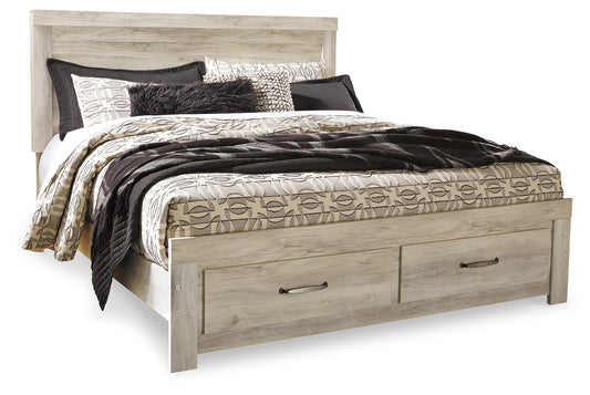 Bellaby King Platform Bed with 2 Storage Drawers