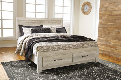 Bellaby King Platform Bed with 2 Storage Drawers