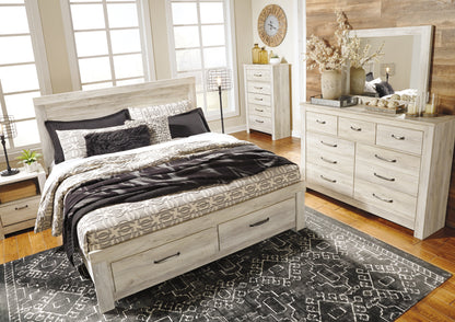 Bellaby King Platform Bed with 2 Storage Drawers