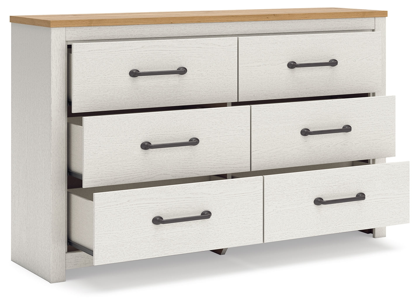 Linnocreek Queen Panel Bed, Dresser and Nightstand